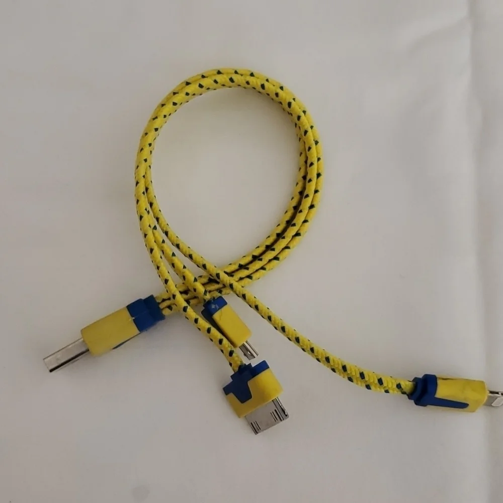 I-Phone, Micro USB & Legacy AIO USB Charger Cable Kit.